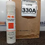 LOTE 330 - 12 SELANTE PU 40 MULTIUSO DE POLIURETANO MONUMENTAL 400G CADA. (NO ESTADO) ATENÇÃO! FAZER A VISITAÇÃO ANTES DE ARREMATAR, NÃO SABEMOS SE FUNCIONA. LEILÃO NÃO TEM GARANTIA E NEM DEVOLUÇÃO, SUJEITO A POSSÍVEIS AVARIAS VISÍVEIS/OCULTAS E/OU AUSÊNCIA DE COMPONENTES.