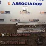 LOTE 063 - 01 LOTE COM ELETRÔNICOS DIVERSOS. (NO ESTADO) ATENÇÃO! FAZER A VISITAÇÃO ANTES DE ARREMATAR, NÃO SABEMOS SE FUNCIONA. LEILÃO NÃO TEM GARANTIA E NEM DEVOLUÇÃO, SUJEITO A POSSÍVEIS AVARIAS VISÍVEIS/OCULTAS E/OU AUSÊNCIA DE COMPONENTES.