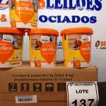LOTE 137 - 10 REJUNTES ACRÍLICO 1KG CADA. (NO ESTADO) ATENÇÃO! FAZER A VISITAÇÃO ANTES DE ARREMATAR, NÃO SABEMOS SE FUNCIONA. LEILÃO NÃO TEM GARANTIA E NEM DEVOLUÇÃO, SUJEITO A POSSÍVEIS AVARIAS VISÍVEIS/OCULTAS E/OU AUSÊNCIA DE COMPONENTES.