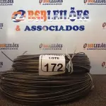 LOTE 172 - 02 ROLOS DE CABOS PARA TVS ANTIGAS. (NO ESTADO) ATENÇÃO! FAZER A VISITAÇÃO ANTES DE ARREMATAR, NÃO SABEMOS SE FUNCIONA. LEILÃO NÃO TEM GARANTIA E NEM DEVOLUÇÃO, SUJEITO A POSSÍVEIS AVARIAS VISÍVEIS/OCULTAS E/OU AUSÊNCIA DE COMPONENTES.