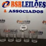 LOTE 389 - 05 COPOS DE VIDRO. (NO ESTADO) ATENÇÃO! FAZER A VISITAÇÃO ANTES DE ARREMATAR, NÃO SABEMOS SE FUNCIONA. LEILÃO NÃO TEM GARANTIA E NEM DEVOLUÇÃO, SUJEITO A POSSÍVEIS AVARIAS VISÍVEIS/OCULTAS E/OU AUSÊNCIA DE COMPONENTES.
