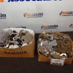 LOTE 203 - 01 LOTE COM DIVERSOS MATERIAIS ELÉTRICOS E HIDRÁULICOS. (NO ESTADO) ATENÇÃO! FAZER A VISITAÇÃO ANTES DE ARREMATAR, NÃO SABEMOS SE FUNCIONA. LEILÃO NÃO TEM GARANTIA E NEM DEVOLUÇÃO, SUJEITO A POSSÍVEIS AVARIAS VISÍVEIS/OCULTAS E/OU AUSÊNCIA DE COMPONENTES.