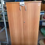 LOTE 278 - 01 ARMÁRIO PARA ESCRITÓRIO 02 PORTAS. (NO ESTADO) ATENÇÃO! FAZER A VISITAÇÃO ANTES DE ARREMATAR, NÃO SABEMOS SE FUNCIONA. LEILÃO NÃO TEM GARANTIA E NEM DEVOLUÇÃO, SUJEITO A POSSÍVEIS AVARIAS VISÍVEIS/OCULTAS E/OU AUSÊNCIA DE COMPONENTES.