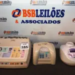 LOTE 185 - 01 APARELHO PARA ESTÉTICA CK MODELO G5V, 01 DERMOSTEAM IBRAMED E 01 VAPOR DE OZONIO. (NO ESTADO) ATENÇÃO! FAZER A VISITAÇÃO ANTES DE ARREMATAR, NÃO SABEMOS SE FUNCIONA. LEILÃO NÃO TEM GARANTIA E NEM DEVOLUÇÃO, SUJEITO A POSSÍVEIS AVARIAS VISÍVEIS/OCULTAS E/OU AUSÊNCIA DE COMPONENTES.