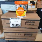 LOTE 265 - 12 REJUNTES ACRÍLICO 1KG CADA. (NO ESTADO) ATENÇÃO! FAZER A VISITAÇÃO ANTES DE ARREMATAR, NÃO SABEMOS SE FUNCIONA. LEILÃO NÃO TEM GARANTIA E NEM DEVOLUÇÃO, SUJEITO A POSSÍVEIS AVARIAS VISÍVEIS/OCULTAS E/OU AUSÊNCIA DE COMPONENTES.