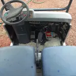 LOTE 010 - 01 CARRINHO DE GOLFE ELÉTRICO C/04 BATERIAS. (NO ESTADO)
