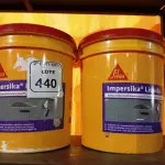LOTE 440 - 02 BALDES DE IMPERSIKA LIQUIDO ADITIVO IMPERMEABILIZANTE E PLASTIFICANTE P REBOCO E ARGAMASSA DE 18L CADA. (NO ESTADO) ATENÇÃO! FAZER A VISITAÇÃO ANTES DE ARREMATAR, NÃO SABEMOS SE FUNCIONA. LEILÃO NÃO TEM GARANTIA E NEM DEVOLUÇÃO, SUJEITO A POSSÍVEIS AVARIAS VISÍVEIS/OCULTAS E/OU AUSÊNCIA DE COMPONENTES.