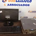 LOTE 206 - 01 CPU COMA TECLADO E 01 MONITOR. (NO ESTADO) ATENÇÃO! FAZER A VISITAÇÃO ANTES DE ARREMATAR, NÃO SABEMOS SE FUNCIONA. LEILÃO NÃO TEM GARANTIA E NEM DEVOLUÇÃO, SUJEITO A POSSÍVEIS AVARIAS VISÍVEIS/OCULTAS E/OU AUSÊNCIA DE COMPONENTES.