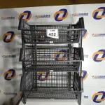 LOTE 452 - 03 CESTAS ORGANIZADORAS DE PLÁSTICO. (NO ESTADO) ATENÇÃO! FAZER A VISITAÇÃO ANTES DE ARREMATAR, NÃO SABEMOS SE FUNCIONA. LEILÃO NÃO TEM GARANTIA E NEM DEVOLUÇÃO, SUJEITO A POSSÍVEIS AVARIAS VISÍVEIS/OCULTAS E/OU AUSÊNCIA DE COMPONENTES.