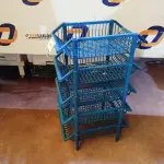 LOTE 329 - 05 CESTAS ORGANIZADORAS. (NO ESTADO) ATENÇÃO! FAZER A VISITAÇÃO ANTES DE ARREMATAR, NÃO SABEMOS SE FUNCIONA. LEILÃO NÃO TEM GARANTIA E NEM DEVOLUÇÃO, SUJEITO A POSSÍVEIS AVARIAS VISÍVEIS/OCULTAS E/OU AUSÊNCIA DE COMPONENTES.