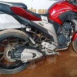 LOTE 003 - 01 MOTO YAMAHA/FZ25 FAZER; COR VERMELHA; ANO 2020. (NO ESTADO) (TODOS DOCUMENTOS 2024 PAGOS)