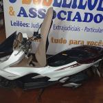 LOTE 005 - 01 MOTO HONDA /PCX 150 DLX ABS; COR BRANCA. ANO 2021. (NO ESTADO) (TODOS DOCUMENTOS 2024 PAGOS)