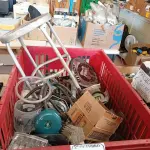 LOTE 267 - 01 LOTE COM GRANDE QUANTIDADE DE MATERIAIS DIVERSOS. (NO ESTADO) ATENÇÃO! FAZER A VISITAÇÃO ANTES DE ARREMATAR, NÃO SABEMOS SE FUNCIONA. LEILÃO NÃO TEM GARANTIA E NEM DEVOLUÇÃO, SUJEITO A POSSÍVEIS AVARIAS VISÍVEIS/OCULTAS E/OU AUSÊNCIA DE COMPONENTES.