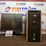 LOTE 235 - 01 CPU E 01 MONITOR. (NO ESTADO) ATENÇÃO! FAZER A VISITAÇÃO ANTES DE ARREMATAR, NÃO SABEMOS SE FUNCIONA. LEILÃO NÃO TEM GARANTIA E NEM DEVOLUÇÃO, SUJEITO A POSSÍVEIS AVARIAS VISÍVEIS/OCULTAS E/OU AUSÊNCIA DE COMPONENTES.