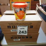 LOTE 243 - 12 REJUNTES ACRÍLICO 1KG CADA. (NO ESTADO) ATENÇÃO! FAZER A VISITAÇÃO ANTES DE ARREMATAR, NÃO SABEMOS SE FUNCIONA. LEILÃO NÃO TEM GARANTIA E NEM DEVOLUÇÃO, SUJEITO A POSSÍVEIS AVARIAS VISÍVEIS/OCULTAS E/OU AUSÊNCIA DE COMPONENTES.