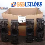 LOTE 317 - 01 LOTE COM GRANDE QUANTIDADE DE SUPORTES PARA CAIXAS DE LUX OCTOGONAL. (NO ESTADO) ATENÇÃO! FAZER A VISITAÇÃO ANTES DE ARREMATAR, NÃO SABEMOS SE FUNCIONA. LEILÃO NÃO TEM GARANTIA E NEM DEVOLUÇÃO, SUJEITO A POSSÍVEIS AVARIAS VISÍVEIS/OCULTAS E/OU AUSÊNCIA DE COMPONENTES.