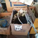 LOTE 211 - 01 LOTE COM VÁRIAS BORRACHAS DE PANELA DE PRESSÃO TAMANHOS DIVERSOS E MATERIAIS HIDRÁULICOS DIVERSOS. (NO ESTADO) ATENÇÃO! FAZER A VISITAÇÃO ANTES DE ARREMATAR, NÃO SABEMOS SE FUNCIONA. LEILÃO NÃO TEM GARANTIA E NEM DEVOLUÇÃO, SUJEITO A POSSÍVEIS AVARIAS VISÍVEIS/OCULTAS E/OU AUSÊNCIA DE COMPONENTES.