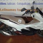 LOTE 005 - 01 MOTO HONDA /PCX 150 DLX ABS; COR BRANCA. ANO 2021. (NO ESTADO) (TODOS DOCUMENTOS 2024 PAGOS)