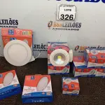 LOTE 326 - 01 LOTE COM DIVERSAS LUMINÁRIAS DE LED DECORLUX MODELOS DIVERSOS. (NO ESTADO) ATENÇÃO! FAZER A VISITAÇÃO ANTES DE ARREMATAR, NÃO SABEMOS SE FUNCIONA. LEILÃO NÃO TEM GARANTIA E NEM DEVOLUÇÃO, SUJEITO A POSSÍVEIS AVARIAS VISÍVEIS/OCULTAS E/OU AUSÊNCIA DE COMPONENTES.