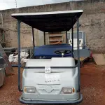 LOTE 010 - 01 CARRINHO DE GOLFE ELÉTRICO C/04 BATERIAS. (NO ESTADO)