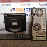 LOTE 250 - 01 CPU, 01 MONITOR E 01 TECLADO. (NO ESTADO) ATENÇÃO! FAZER A VISITAÇÃO ANTES DE ARREMATAR, NÃO SABEMOS SE FUNCIONA. LEILÃO NÃO TEM GARANTIA E NEM DEVOLUÇÃO, SUJEITO A POSSÍVEIS AVARIAS VISÍVEIS/OCULTAS E/OU AUSÊNCIA DE COMPONENTES.