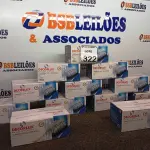 LOTE 322 - 12 LUMINÁRIAS MARCA DECORLUX OVAIS MODELO TARTARUGA. (NO ESTADO) ATENÇÃO! FAZER A VISITAÇÃO ANTES DE ARREMATAR, NÃO SABEMOS SE FUNCIONA. LEILÃO NÃO TEM GARANTIA E NEM DEVOLUÇÃO, SUJEITO A POSSÍVEIS AVARIAS VISÍVEIS/OCULTAS E/OU AUSÊNCIA DE COMPONENTES.