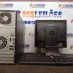 LOTE 197 - 01 CPU COM TECLADO E 01 MONITOR. (NO ESTADO) ATENÇÃO! FAZER A VISITAÇÃO ANTES DE ARREMATAR, NÃO SABEMOS SE FUNCIONA. LEILÃO NÃO TEM GARANTIA E NEM DEVOLUÇÃO, SUJEITO A POSSÍVEIS AVARIAS VISÍVEIS/OCULTAS E/OU AUSÊNCIA DE COMPONENTES.