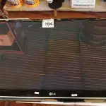 LOTE 184 - 01 TV MARCA LG 50” POLEGADAS PARA RETIRADA DE PEÇAS. (NO ESTADO) ATENÇÃO! FAZER A VISITAÇÃO ANTES DE ARREMATAR, NÃO SABEMOS SE FUNCIONA. LEILÃO NÃO TEM GARANTIA E NEM DEVOLUÇÃO, SUJEITO A POSSÍVEIS AVARIAS VISÍVEIS/OCULTAS E/OU AUSÊNCIA DE COMPONENTES.