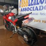 LOTE 009 - 01 MOTO DUCATI/MTS 1200; COR VERMELHA; ANO 2015. (TODOS DOCUMENTOS 2024 PAGOS)