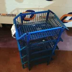 LOTE 329 - 05 CESTAS ORGANIZADORAS. (NO ESTADO) ATENÇÃO! FAZER A VISITAÇÃO ANTES DE ARREMATAR, NÃO SABEMOS SE FUNCIONA. LEILÃO NÃO TEM GARANTIA E NEM DEVOLUÇÃO, SUJEITO A POSSÍVEIS AVARIAS VISÍVEIS/OCULTAS E/OU AUSÊNCIA DE COMPONENTES.