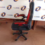 LOTE 304 - 01 CADEIRA GAMER. (NO ESTADO) ATENÇÃO! FAZER A VISITAÇÃO ANTES DE ARREMATAR, NÃO SABEMOS SE FUNCIONA. LEILÃO NÃO TEM GARANTIA E NEM DEVOLUÇÃO, SUJEITO A POSSÍVEIS AVARIAS VISÍVEIS/OCULTAS E/OU AUSÊNCIA DE COMPONENTES.