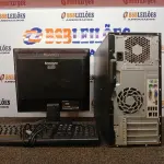 LOTE 191 - 01 CPU COM TECLADO E 01 MONITOR. (NO ESTADO) ATENÇÃO! FAZER A VISITAÇÃO ANTES DE ARREMATAR, NÃO SABEMOS SE FUNCIONA. LEILÃO NÃO TEM GARANTIA E NEM DEVOLUÇÃO, SUJEITO A POSSÍVEIS AVARIAS VISÍVEIS/OCULTAS E/OU AUSÊNCIA DE COMPONENTES.