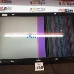 LOTE 180 - 01 TV MARCA PHILIPPS 40” POLEGADAS PARA RETIRADA DE PEÇAS. (NO ESTADO) ATENÇÃO! FAZER A VISITAÇÃO ANTES DE ARREMATAR, NÃO SABEMOS SE FUNCIONA. LEILÃO NÃO TEM GARANTIA E NEM DEVOLUÇÃO, SUJEITO A POSSÍVEIS AVARIAS VISÍVEIS/OCULTAS E/OU AUSÊNCIA DE COMPONENTES.