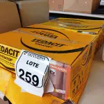 LOTE 259 - 02 CAIXAS DE VEDACIT ARGAMASSA POLIMÉRICA IMPERMEÁVEL. (NO ESTADO) ATENÇÃO! FAZER A VISITAÇÃO ANTES DE ARREMATAR, NÃO SABEMOS SE FUNCIONA. LEILÃO NÃO TEM GARANTIA E NEM DEVOLUÇÃO, SUJEITO A POSSÍVEIS AVARIAS VISÍVEIS/OCULTAS E/OU AUSÊNCIA DE COMPONENTES.