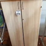 LOTE 272 - 01 ARMÁRIO PARA ESCRITÓRIO DE 02 PORTAS E 03 GAVETEIROS. (NO ESTADO) ATENÇÃO! FAZER A VISITAÇÃO ANTES DE ARREMATAR, NÃO SABEMOS SE FUNCIONA. LEILÃO NÃO TEM GARANTIA E NEM DEVOLUÇÃO, SUJEITO A POSSÍVEIS AVARIAS VISÍVEIS/OCULTAS E/OU AUSÊNCIA DE COMPONENTES.