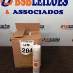 LOTE 264 - 12 SELANTES PU-40 MULTIUSO DE POLIURETANO. (NO ESTADO) ATENÇÃO! FAZER A VISITAÇÃO ANTES DE ARREMATAR, NÃO SABEMOS SE FUNCIONA. LEILÃO NÃO TEM GARANTIA E NEM DEVOLUÇÃO, SUJEITO A POSSÍVEIS AVARIAS VISÍVEIS/OCULTAS E/OU AUSÊNCIA DE COMPONENTES.