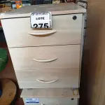 LOTE 275 - 02 GAVETEIROS COM 03 GAVETAS CADA. (NO ESTADO) ATENÇÃO! FAZER A VISITAÇÃO ANTES DE ARREMATAR, NÃO SABEMOS SE FUNCIONA. LEILÃO NÃO TEM GARANTIA E NEM DEVOLUÇÃO, SUJEITO A POSSÍVEIS AVARIAS VISÍVEIS/OCULTAS E/OU AUSÊNCIA DE COMPONENTES.
