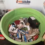 LOTE 257 - 01 LOTE COM MATERIAIS DIVERSOS. (NO ESTADO) ATENÇÃO! FAZER A VISITAÇÃO ANTES DE ARREMATAR, NÃO SABEMOS SE FUNCIONA. LEILÃO NÃO TEM GARANTIA E NEM DEVOLUÇÃO, SUJEITO A POSSÍVEIS AVARIAS VISÍVEIS/OCULTAS E/OU AUSÊNCIA DE COMPONENTES.