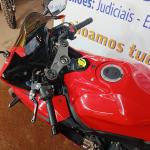 LOTE 008 - 01 MOTO HONDA/CBR 650R; COR VERMELHA; ANO 2022. (NO ESTADO) (TODOS DOCUMENTOS 2024 PAGOS)