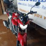 LOTE 003 - 01 MOTO YAMAHA/FZ25 FAZER; COR VERMELHA; ANO 2020. (NO ESTADO) (TODOS DOCUMENTOS 2024 PAGOS)