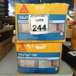 LOTE 244 - 02 CAIXAS DE SIKATOP-100. (NO ESTADO) ATENÇÃO! FAZER A VISITAÇÃO ANTES DE ARREMATAR, NÃO SABEMOS SE FUNCIONA. LEILÃO NÃO TEM GARANTIA E NEM DEVOLUÇÃO, SUJEITO A POSSÍVEIS AVARIAS VISÍVEIS/OCULTAS E/OU AUSÊNCIA DE COMPONENTES.