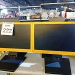 LOTE 222 - 08 MONITORES LCD MARCA CCE PARA RETIRADA DE PEÇAS. (NO ESTADO) ATENÇÃO! FAZER A VISITAÇÃO ANTES DE ARREMATAR, NÃO SABEMOS SE FUNCIONA. LEILÃO NÃO TEM GARANTIA E NEM DEVOLUÇÃO, SUJEITO A POSSÍVEIS AVARIAS VISÍVEIS/OCULTAS E/OU AUSÊNCIA DE COMPONENTES.