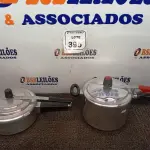 LOTE 395 - 02 PANELAS DE PRESSÃO. (NO ESTADO) ATENÇÃO! FAZER A VISITAÇÃO ANTES DE ARREMATAR, NÃO SABEMOS SE FUNCIONA. LEILÃO NÃO TEM GARANTIA E NEM DEVOLUÇÃO, SUJEITO A POSSÍVEIS AVARIAS VISÍVEIS/OCULTAS E/OU AUSÊNCIA DE COMPONENTES.