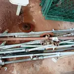 LOTE 482 - 01 LOTE C/VÁRIOS CANOS DE FERRO HIDRÁULICOS DIVERSOS. (NO ESTADO) ATENÇÃO! FAZER A VISITAÇÃO ANTES DE ARREMATAR, NÃO SABEMOS SE FUNCIONA. LEILÃO NÃO TEM GARANTIA E NEM DEVOLUÇÃO, SUJEITO A POSSÍVEIS AVARIAS VISÍVEIS/OCULTAS E/OU AUSÊNCIA DE COMPONENTES.