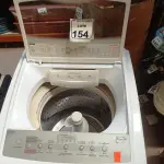 LOTE 154 - 01 MÁQUINA DE LAVAR BRASTEMP 08KG. (NO ESTADO) ATENÇÃO! FAZER A VISITAÇÃO ANTES DE ARREMATAR, NÃO SABEMOS SE FUNCIONA. LEILÃO NÃO TEM GARANTIA E NEM DEVOLUÇÃO, SUJEITO A POSSÍVEIS AVARIAS VISÍVEIS/OCULTAS E/OU AUSÊNCIA DE COMPONENTES.