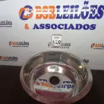 LOTE 120 - 01 CUBA INOX N38 AÇO 430 38X12 FABRINOX. (NO ESTADO) ATENÇÃO! FAZER A VISITAÇÃO ANTES DE ARREMATAR, NÃO SABEMOS SE FUNCIONA. LEILÃO NÃO TEM GARANTIA E NEM DEVOLUÇÃO, SUJEITO A POSSÍVEIS AVARIAS VISÍVEIS/OCULTAS E/OU AUSÊNCIA DE COMPONENTES.