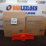 LOTE 222 - 02 CAIXAS DE LUZ OCTOGONAL. (NO ESTADO) ATENÇÃO! FAZER A VISITAÇÃO ANTES DE ARREMATAR, NÃO SABEMOS SE FUNCIONA. LEILÃO NÃO TEM GARANTIA E NEM DEVOLUÇÃO, SUJEITO A POSSÍVEIS AVARIAS VISÍVEIS/OCULTAS E/OU AUSÊNCIA DE COMPONENTES.
