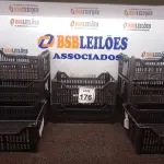 LOTE 176 - 10 CESTAS ORGANIZADORAS NA COR PRETA. (NO ESTADO) ATENÇÃO! FAZER A VISITAÇÃO ANTES DE ARREMATAR, NÃO SABEMOS SE FUNCIONA. LEILÃO NÃO TEM GARANTIA E NEM DEVOLUÇÃO, SUJEITO A POSSÍVEIS AVARIAS VISÍVEIS/OCULTAS E/OU AUSÊNCIA DE COMPONENTES.