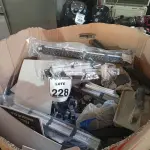 LOTE 228 - 01 LOTE C/GRANDE QUANTIDADE DE TUBULAÇÕES ELÉTRICAS MARCAS E MODELOS DIVERSOS. (NO ESTADO) ATENÇÃO! FAZER A VISITAÇÃO ANTES DE ARREMATAR, NÃO SABEMOS SE FUNCIONA. LEILÃO NÃO TEM GARANTIA E NEM DEVOLUÇÃO, SUJEITO A POSSÍVEIS AVARIAS VISÍVEIS/OCULTAS E/OU AUSÊNCIA DE COMPONENTES.