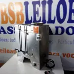 LOTE 053 - 01 CAFETEIRA EM INOX ELÉTRICA COM 03 TORNEIRAS. (NO ESTADO) ATENÇÃO! FAZER A VISITAÇÃO ANTES DE ARREMATAR, NÃO SABEMOS SE FUNCIONA. LEILÃO NÃO TEM GARANTIA E NEM DEVOLUÇÃO, SUJEITO A POSSÍVEIS AVARIAS VISÍVEIS/OCULTAS E/OU AUSÊNCIA DE COMPONENTES.